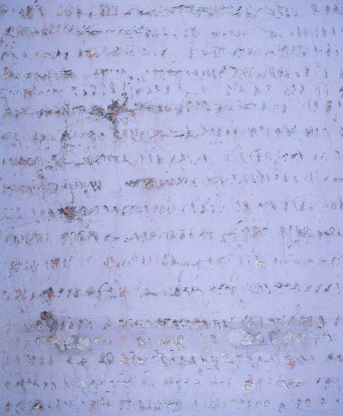 Imagen de la obra Textos en azul III